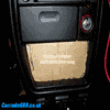 Cardboard center console template