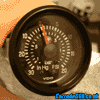 VDO vac & boost gauge